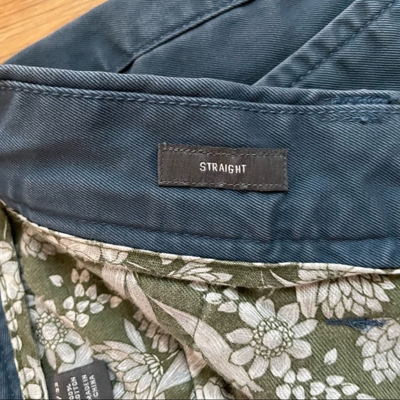 BONOBOS Straight Leg Chino 31 /32 in Blue / Light Navy Blue - Picture 8 of 10